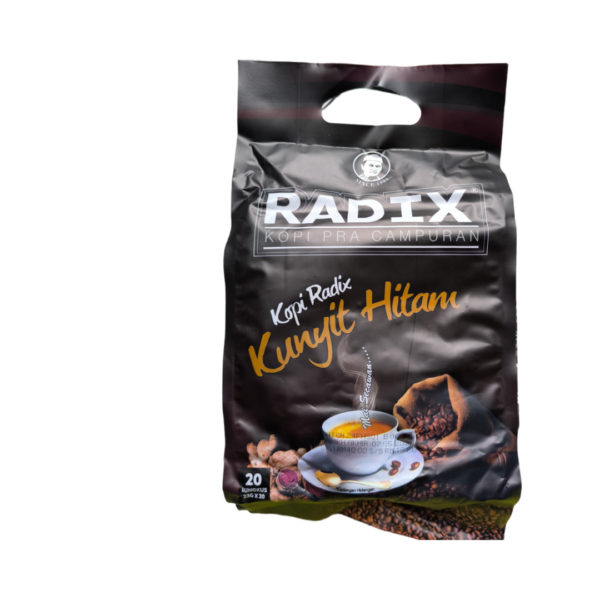 RADIX Kunyit Hitam Pouch (20 sachets) Kopi Sedap HALAL