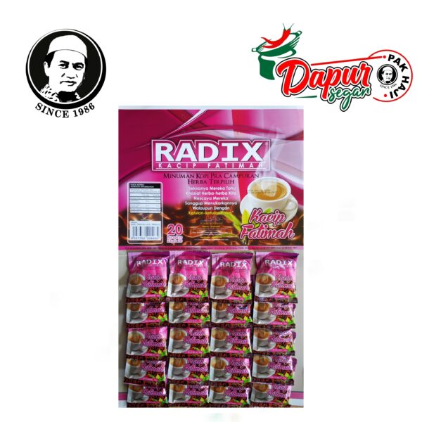 RADIX Kacip Fatimah Papan (23g X 20 sachets)